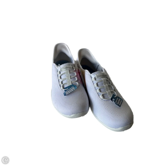 Shoes Sneakers By Skechers In White, Size: 9