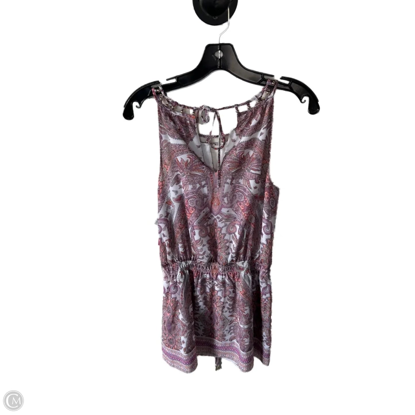 Dress Casual Short By White House Black Market In Pink & White, Size: S