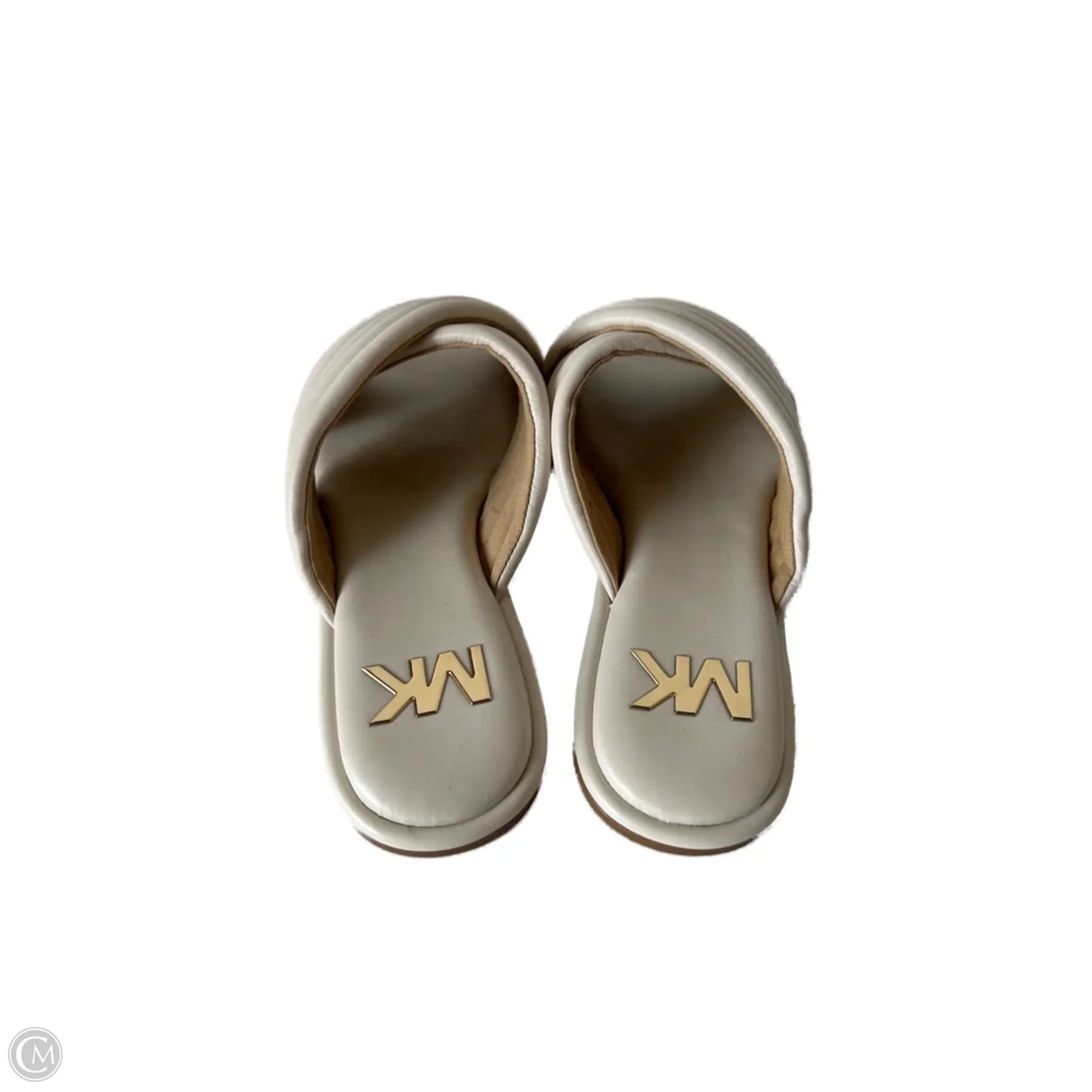 Sandals Flats By Michael By Michael Kors In Cream, Size: 10