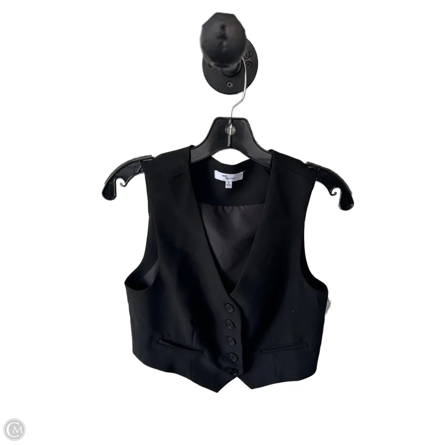 Vest Other By Clothes Mentor In Black, Size: S