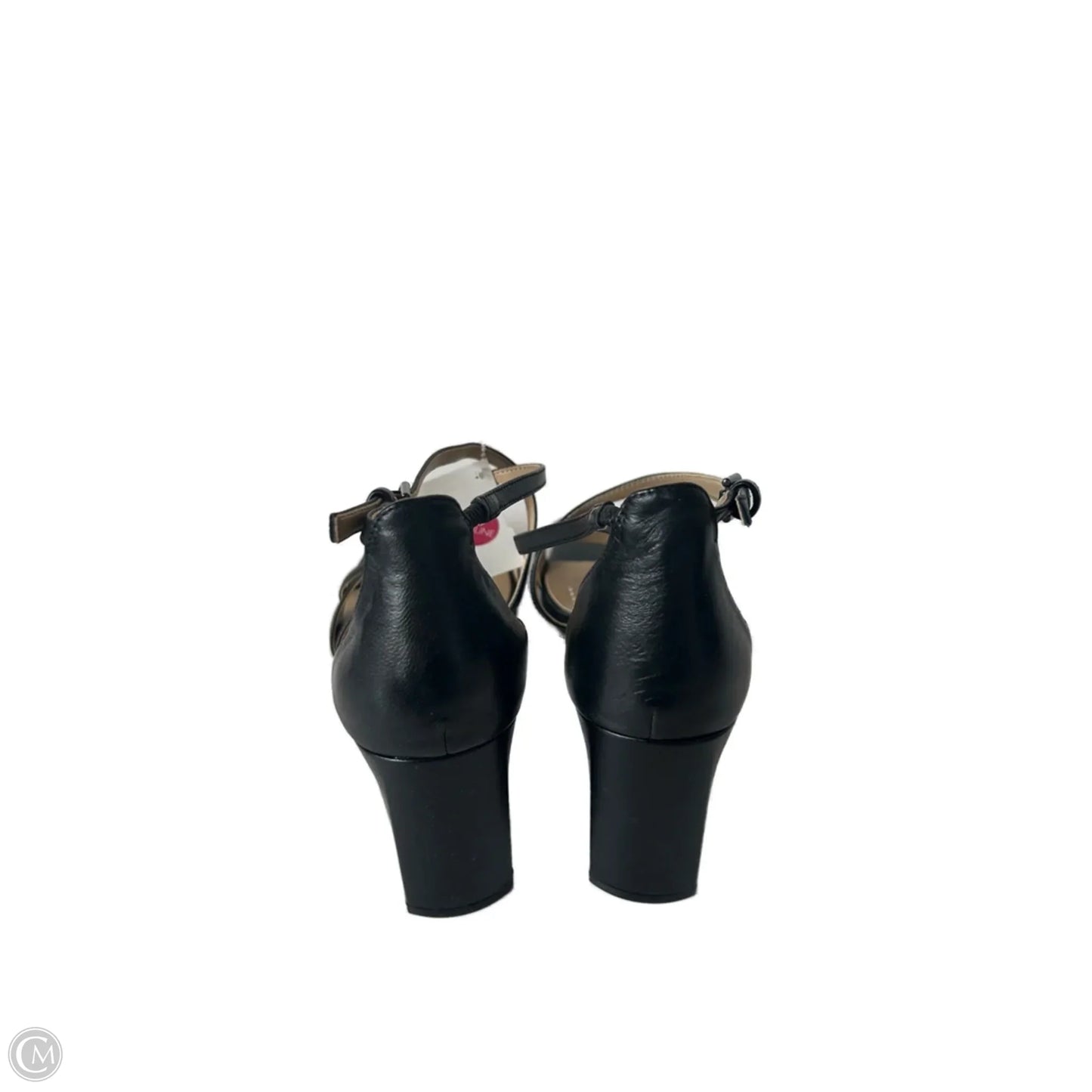 Sandals Heels Block By Naturalizer In Black, Size: 10