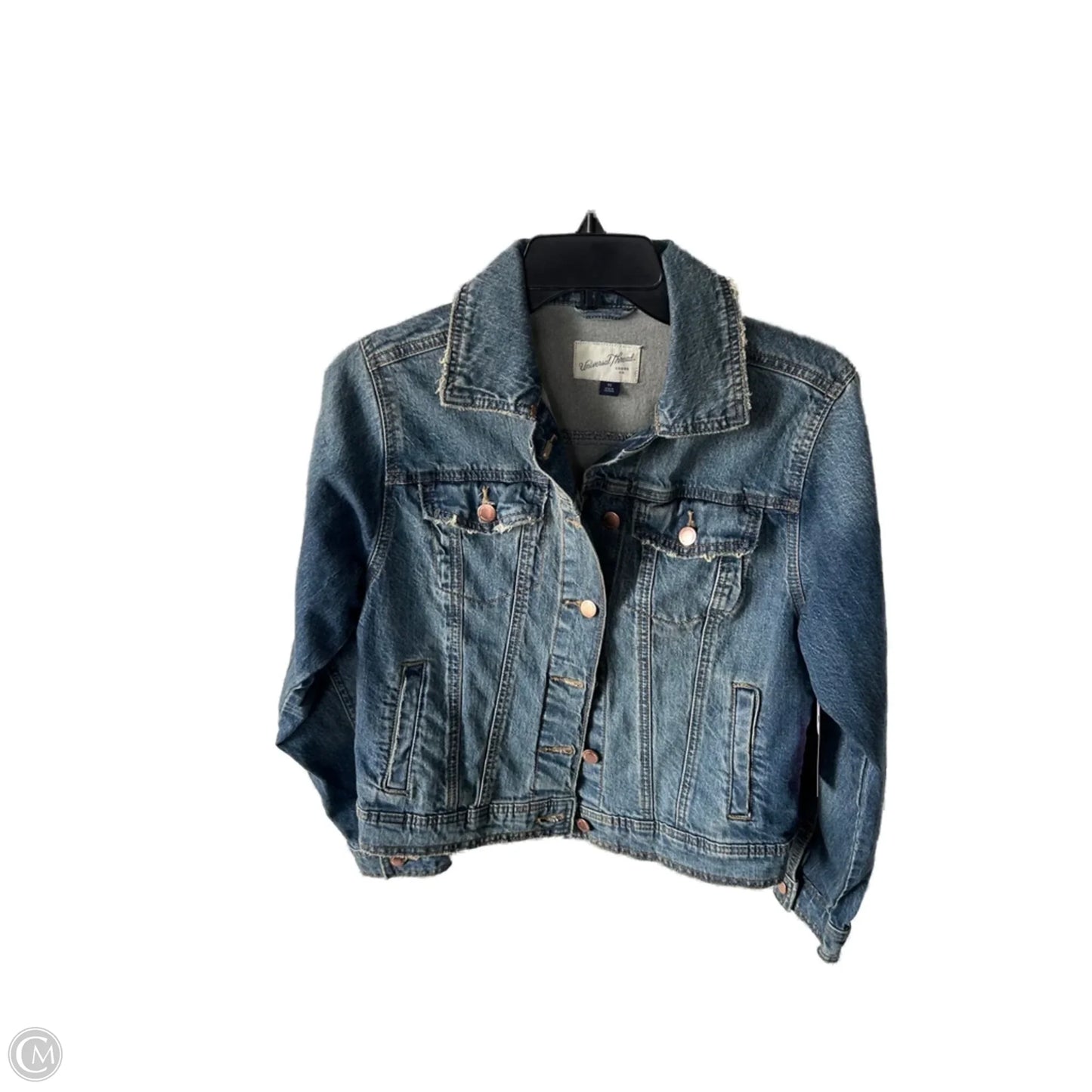 Jacket Denim By Universal Thread In Blue Denim, Size: Xs