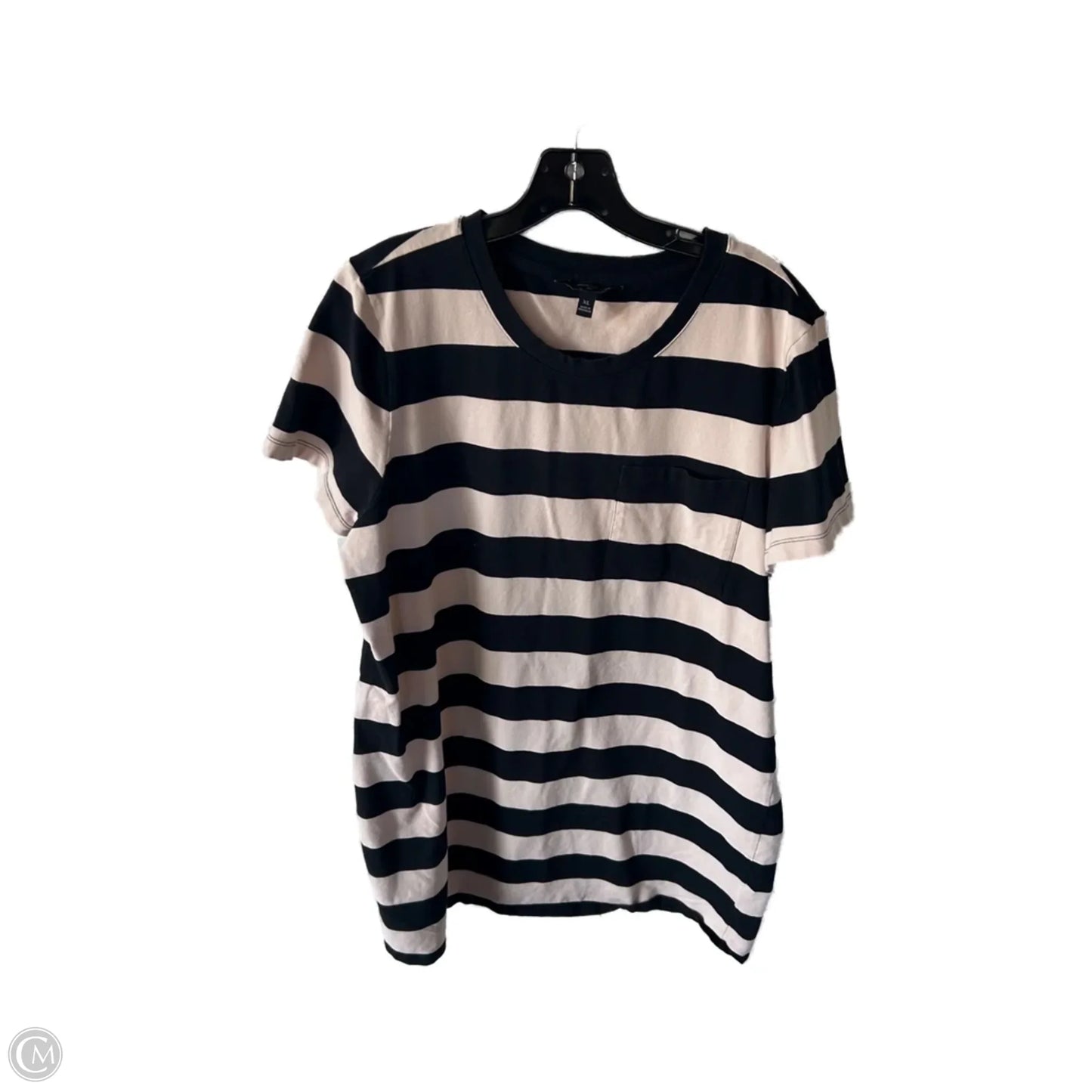 Dress Casual Short By Banana Republic In Black & Tan, Size: Xl