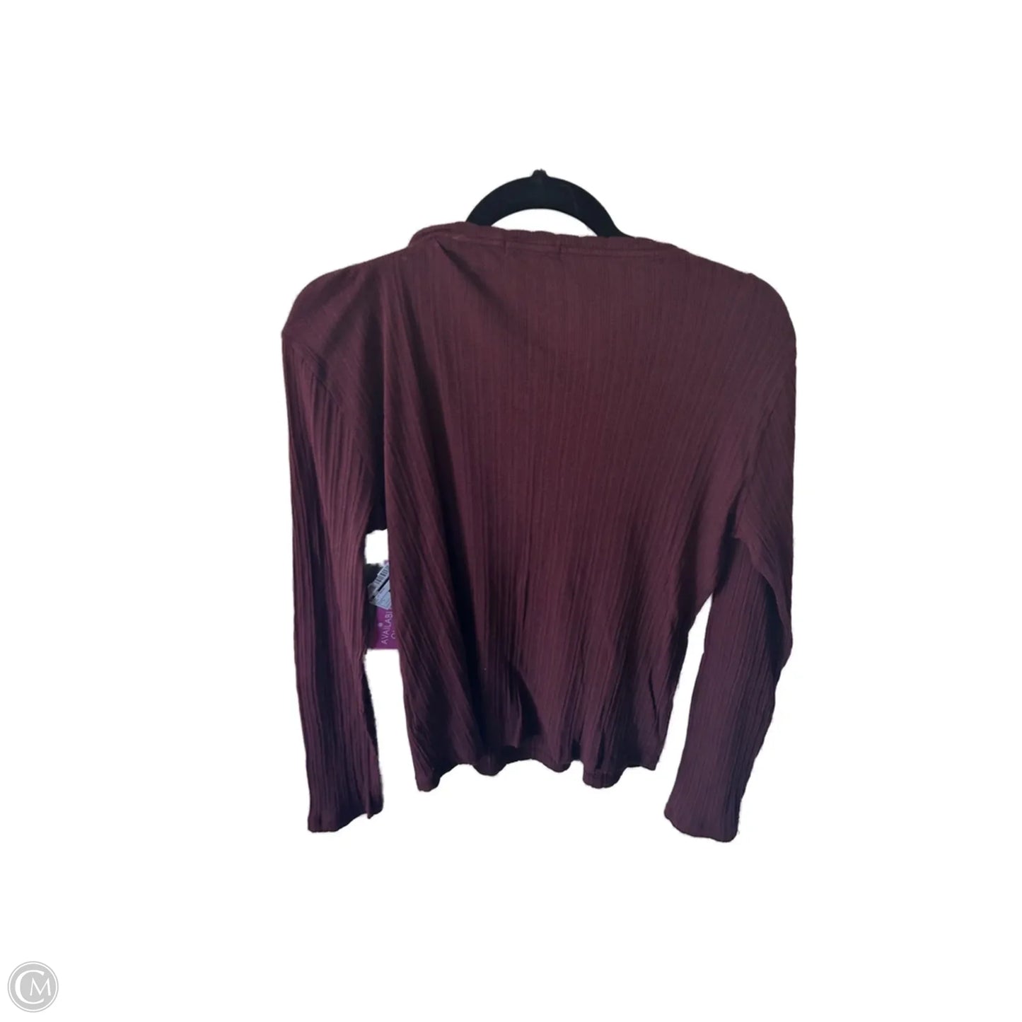 Top Long Sleeve Basic By J. Crew In Red, Size: L