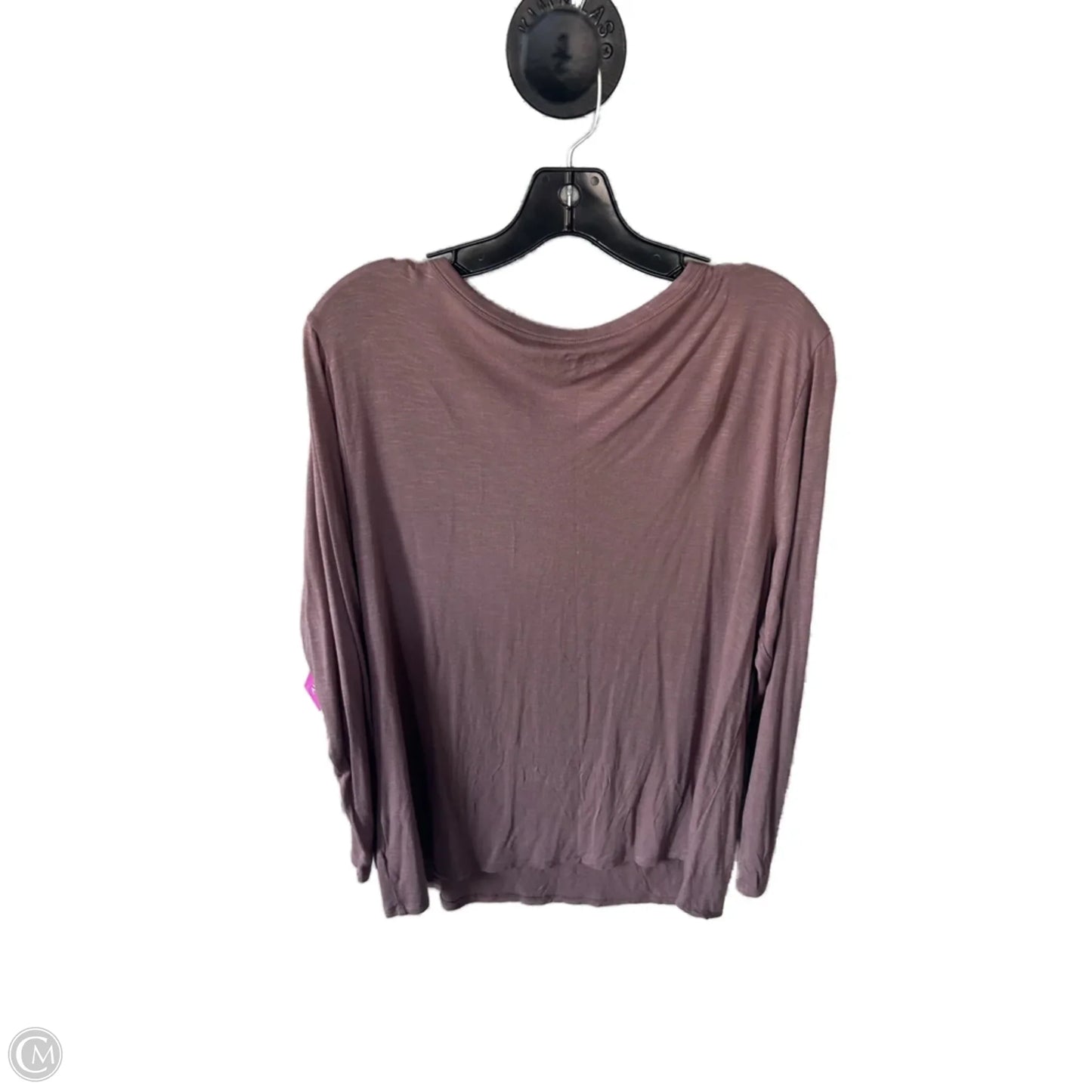 Top Long Sleeve Basic By Maurices In Pink, Size: Xl