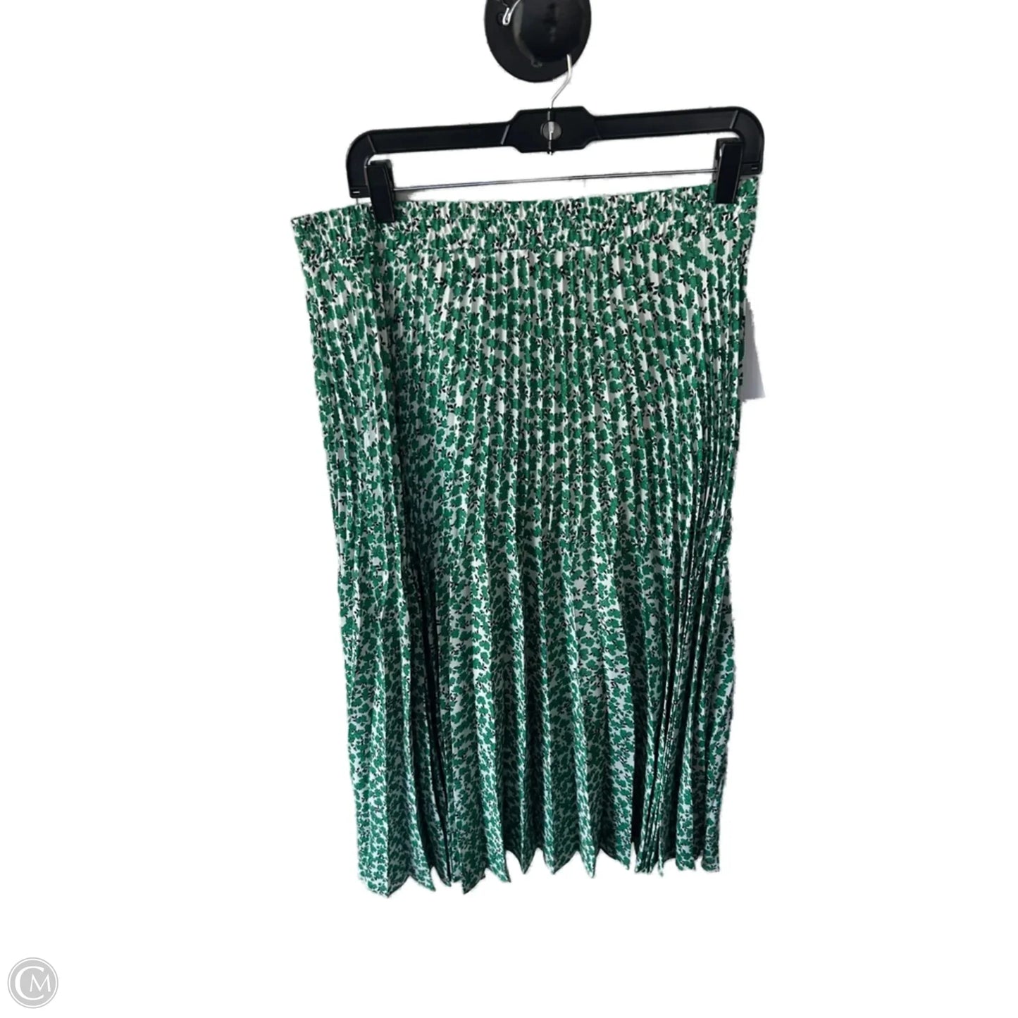 Skirt Maxi By Max Studio In Green & White, Size: 12