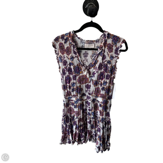 Dress Casual Short By Dear John In Purple & White, Size: L