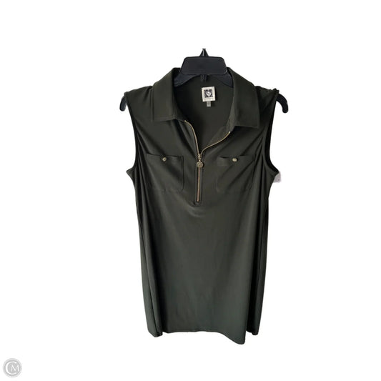 Dress Casual Short By Anne Klein In Green, Size: L