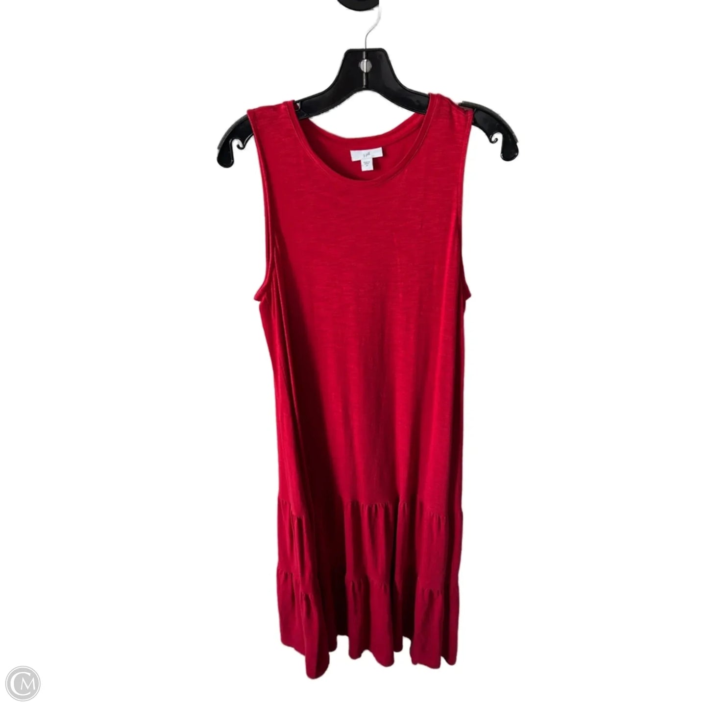 Dress Casual Maxi By J. Jill In Red, Size: M