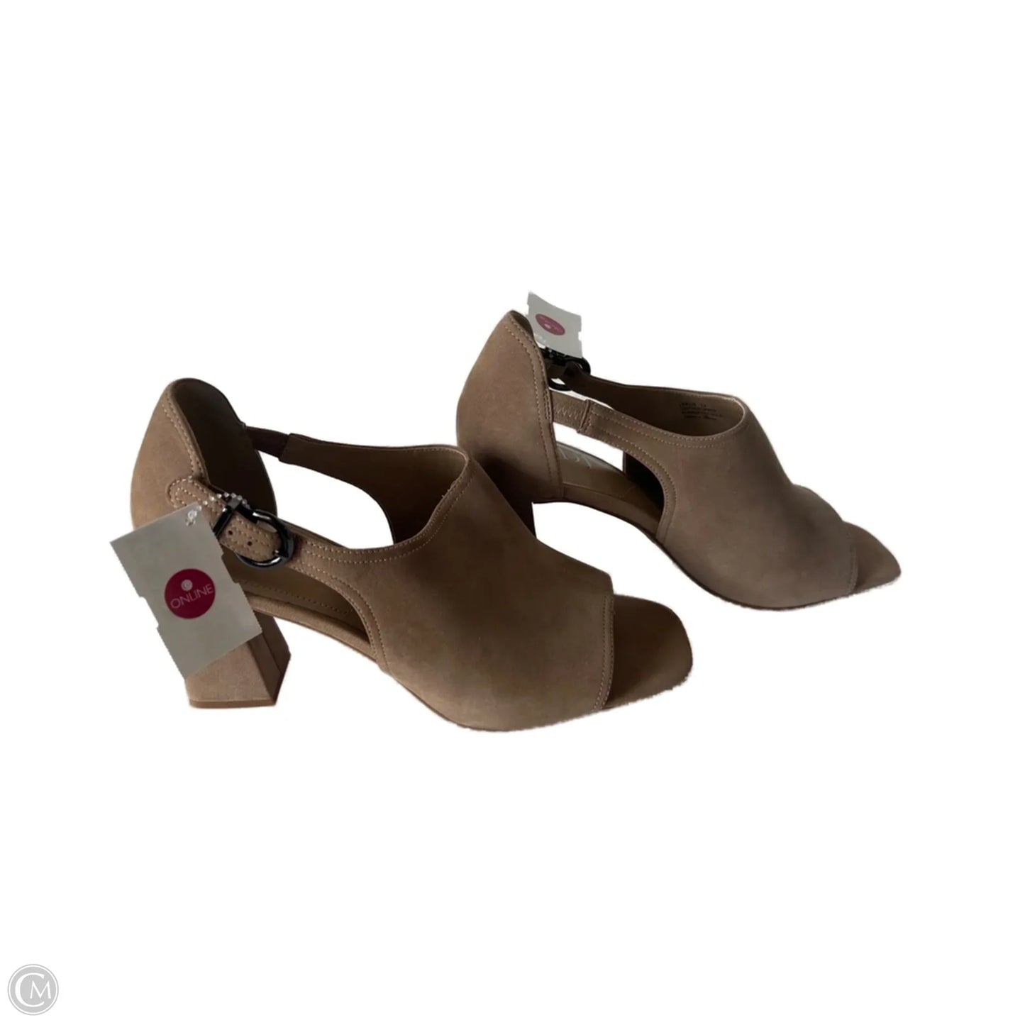 Sandals Heels Block By Not Your Daughters Jeans In Tan, Size: 11