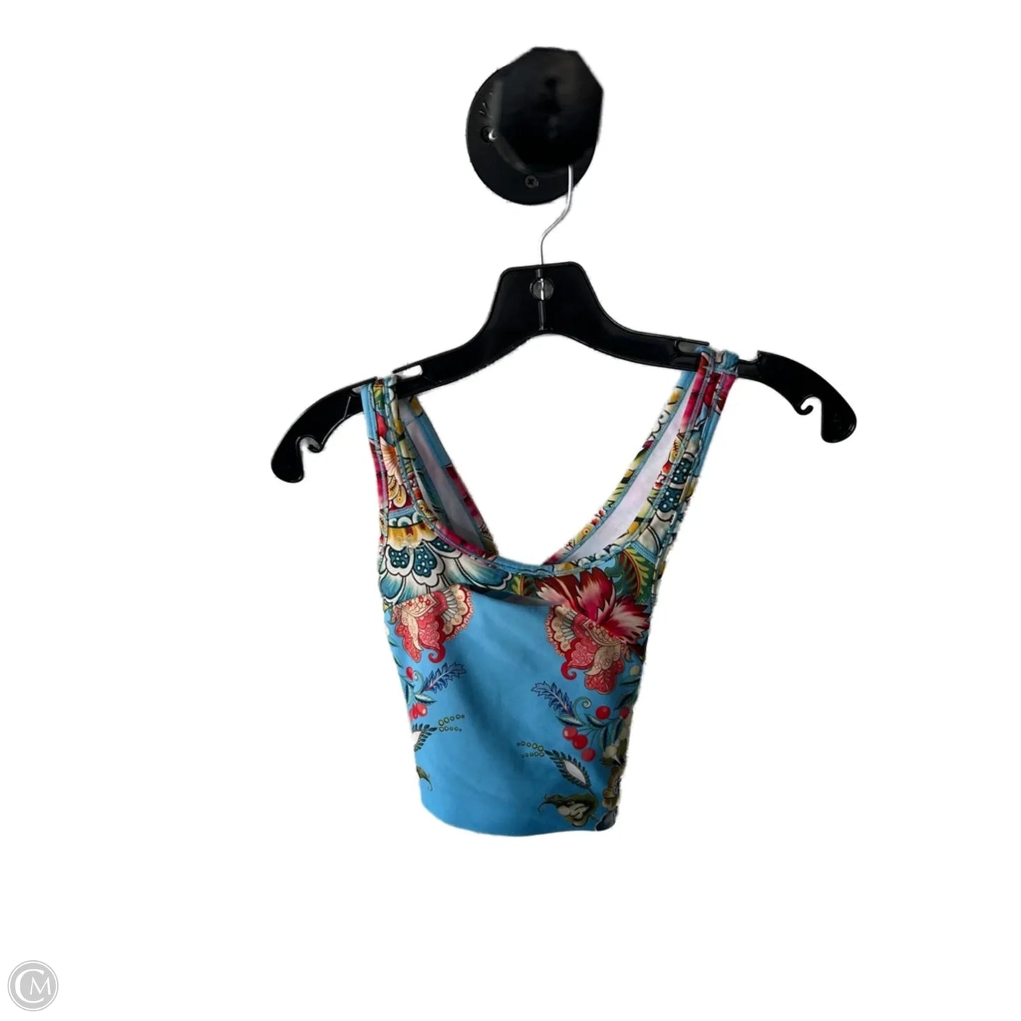 Athletic Bra By Johnny Was In Blue & Red, Size: S