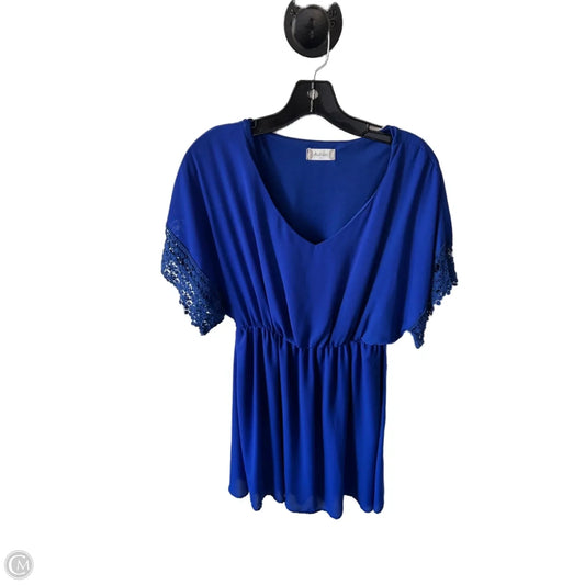 Dress Casual Short By Altard State In Blue, Size: L