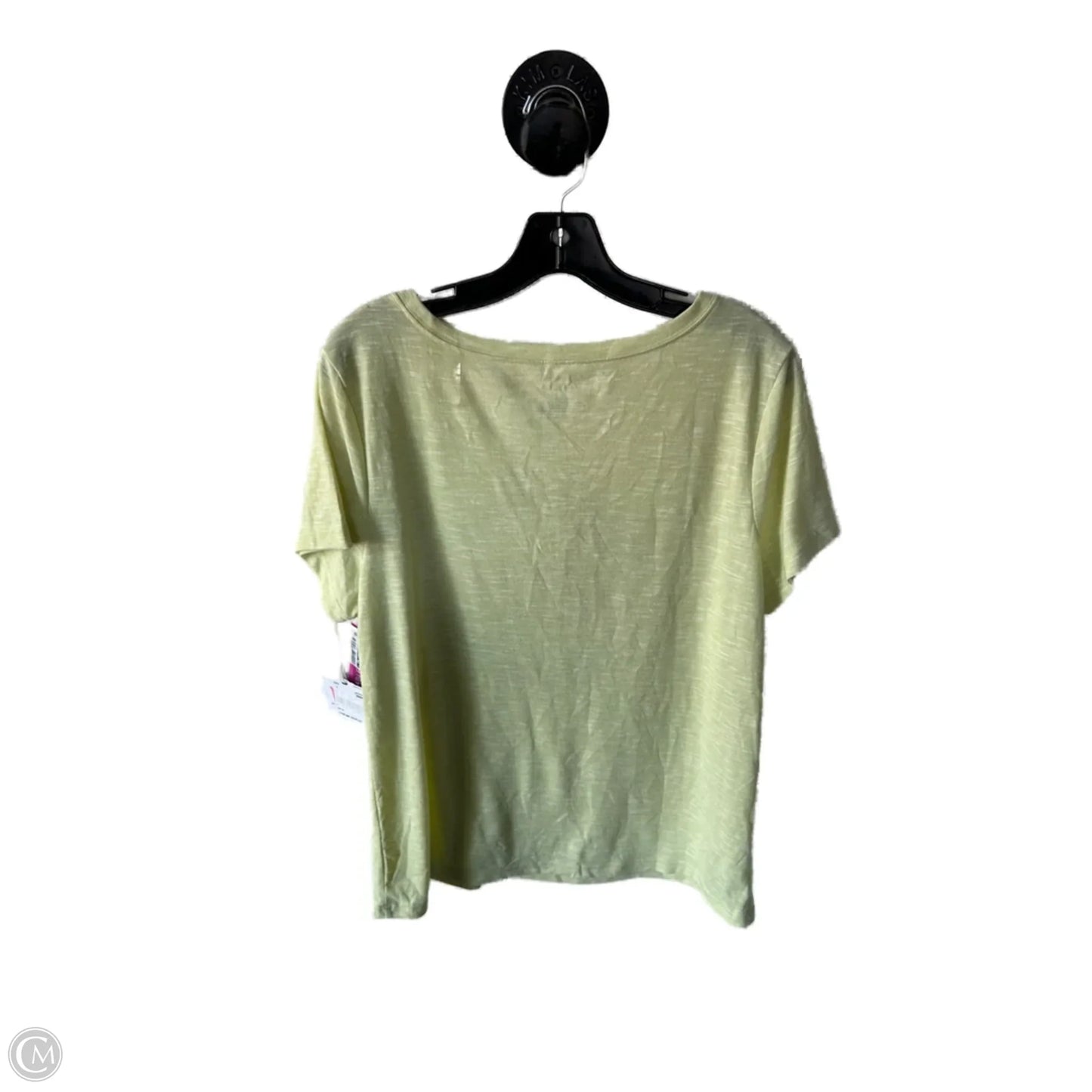 Top Short Sleeve Basic By Cmc In Green, Size: L