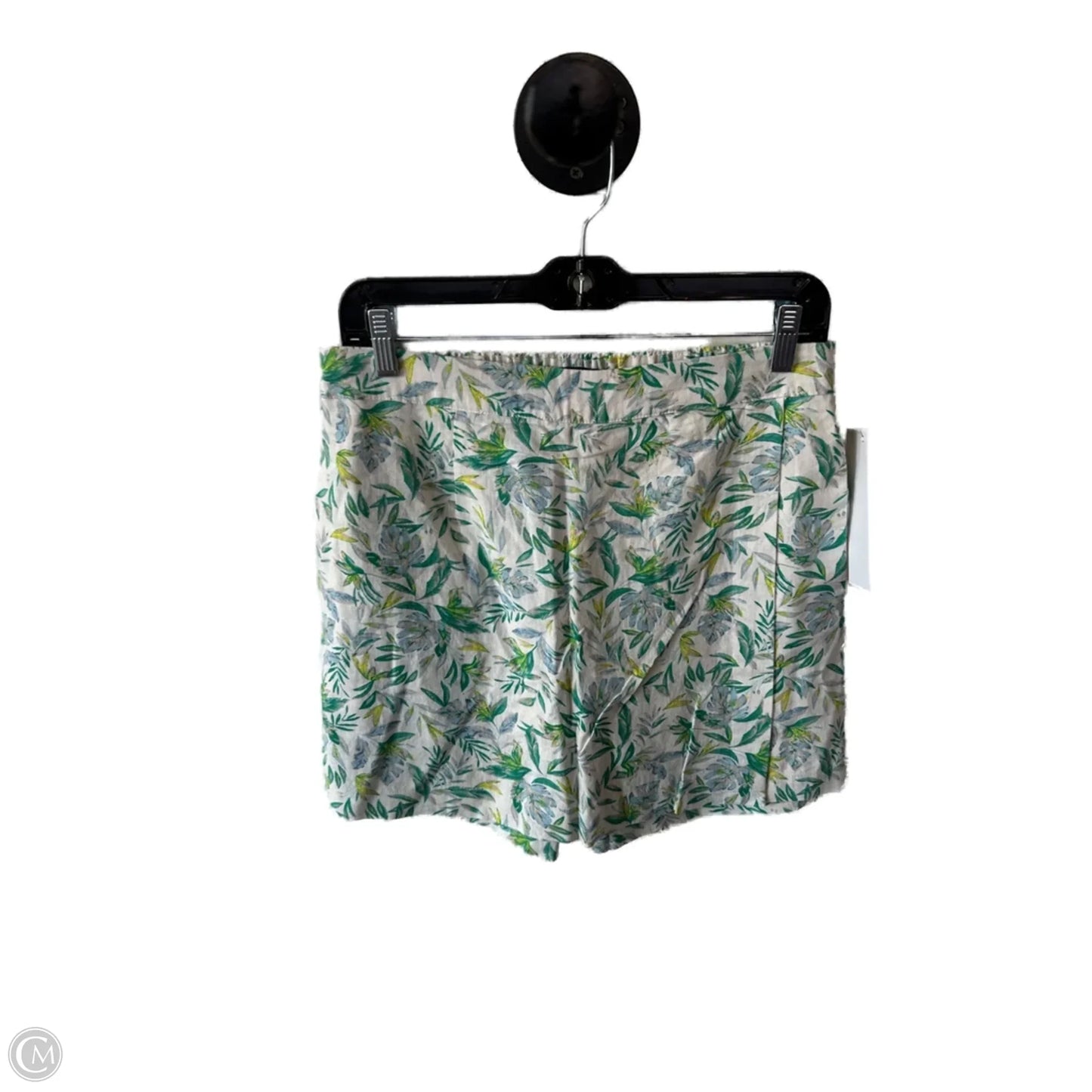 Skort By Ellen Tracy In Green & White, Size: 4