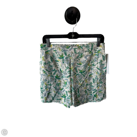 Skort By Ellen Tracy In Green & White, Size: 4