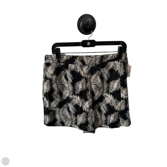 Skort By Ellen Tracy In Black & Tan, Size: 4