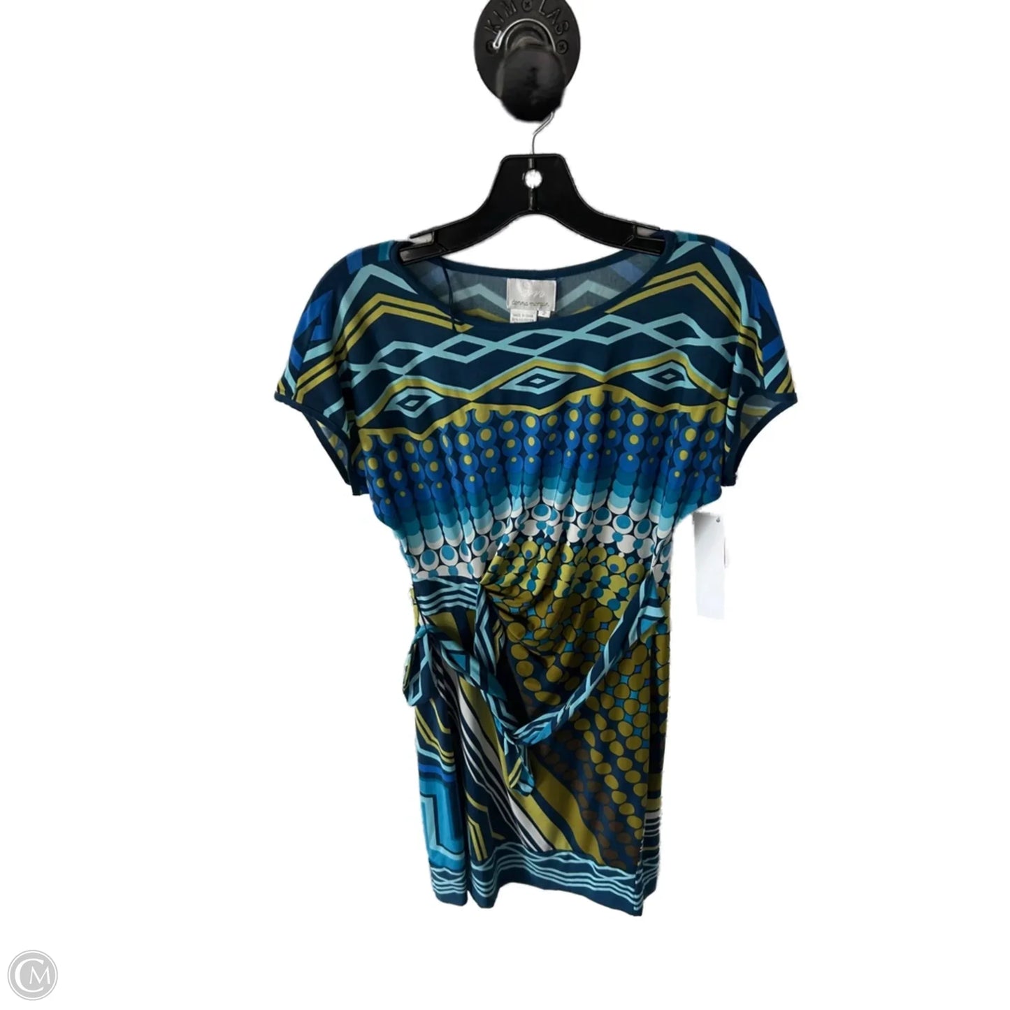 Dress Casual Short By Donna Morgan In Blue, Size: Xs
