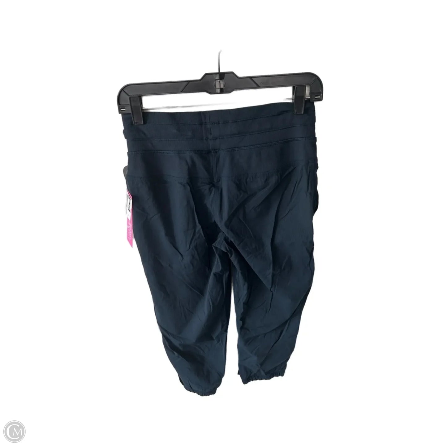 Athletic Capris By Lululemon In Blue, Size: 4