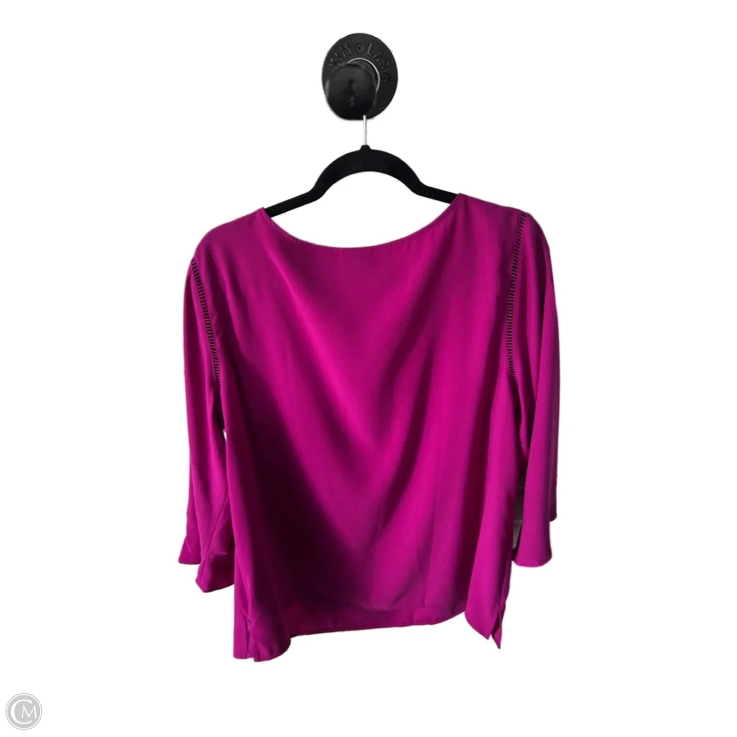 Top Long Sleeve By Talbots In Purple, Size: Xl