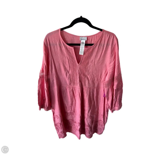 Dress Casual Short By Tommy Bahama In Pink, Size: L