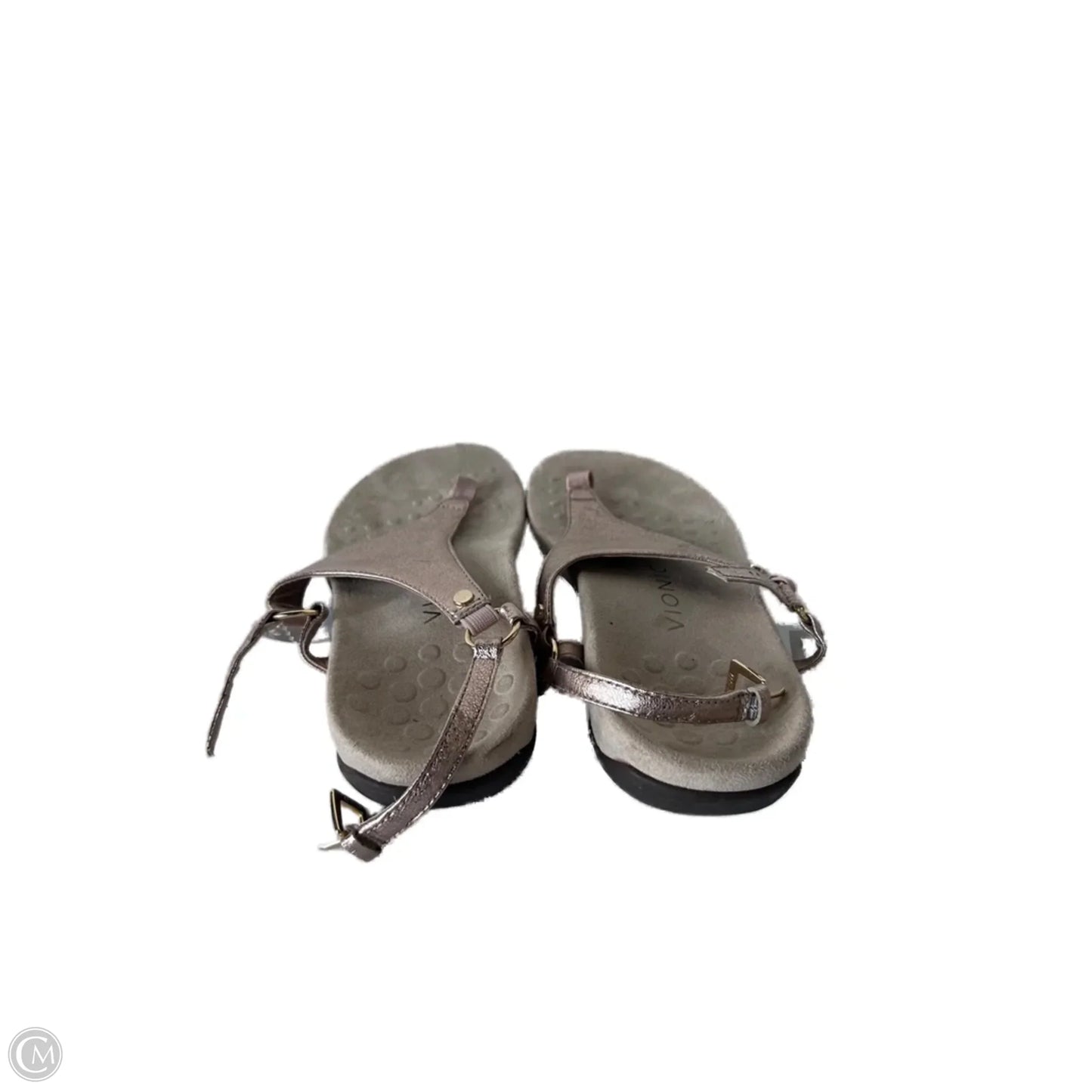 Sandals Flats By Vionic In Rose Gold, Size: 7