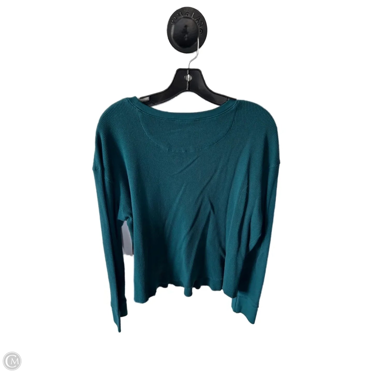 Top Long Sleeve By Anthropologie In Blue, Size: M
