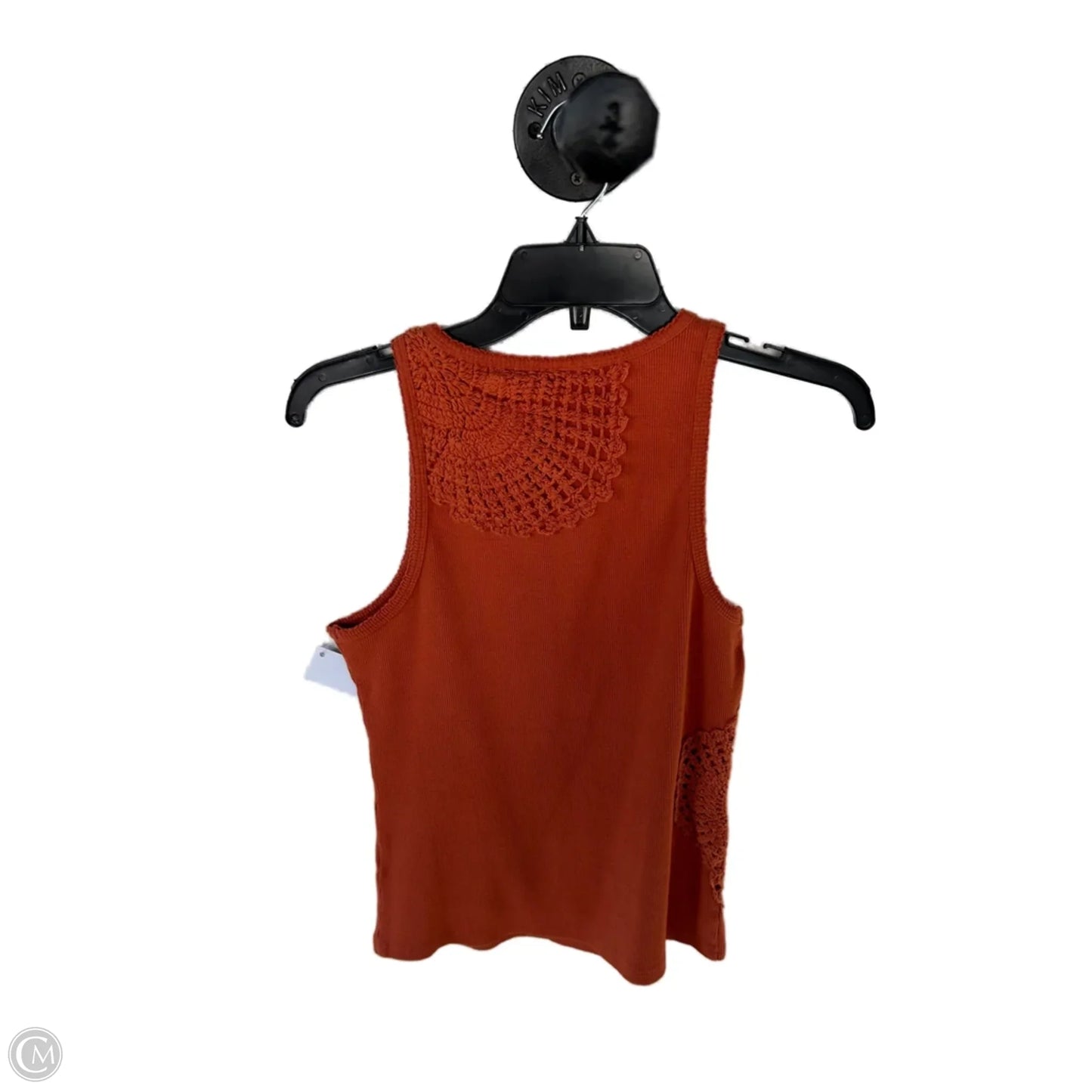 Top Sleeveless By Anthropologie In Orange, Size: S