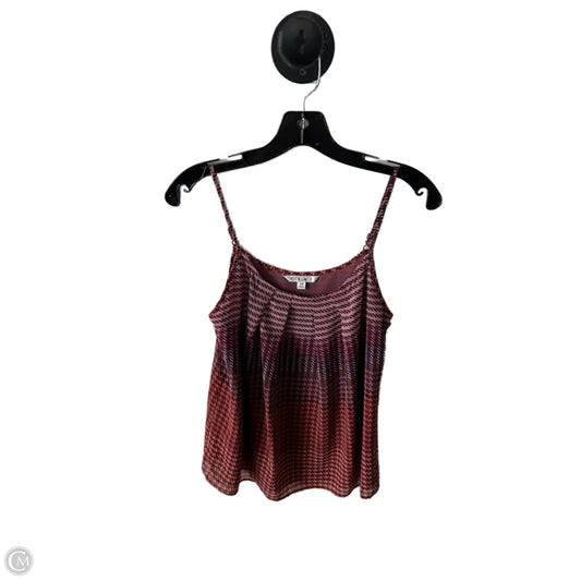 Top Sleeveless By Cabi In Purple & Red, Size: Xs