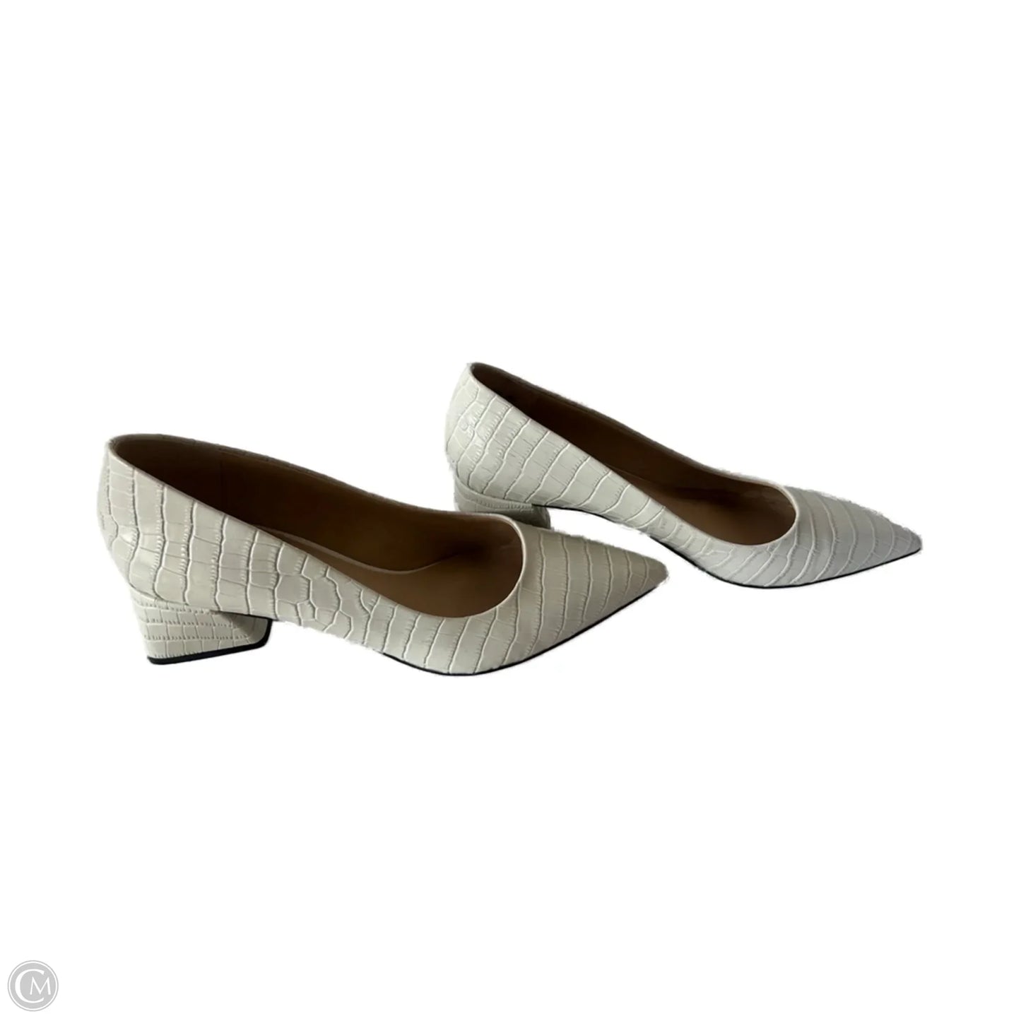 Shoes Heels Kitten By Franco Sarto In Cream, Size: 8