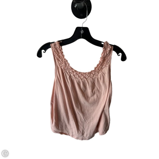 Top Sleeveless By Maeve In Pink, Size: S