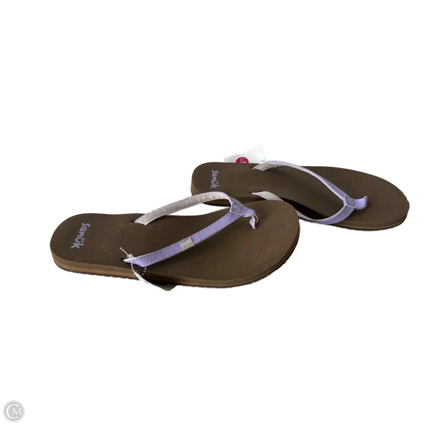Sandals Flip Flops By Sanuk In Purple, Size: 8