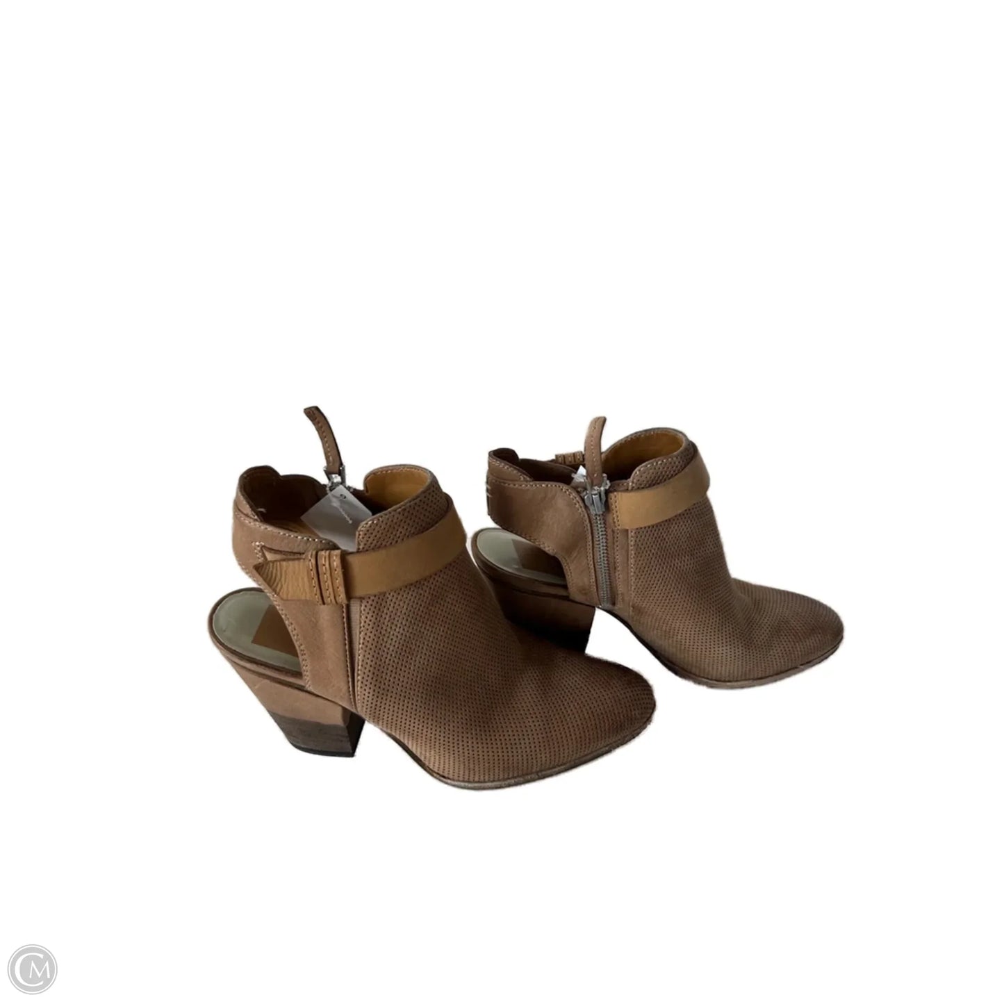 Boots Ankle Heels By Dolce Vita In Brown, Size: 8.5
