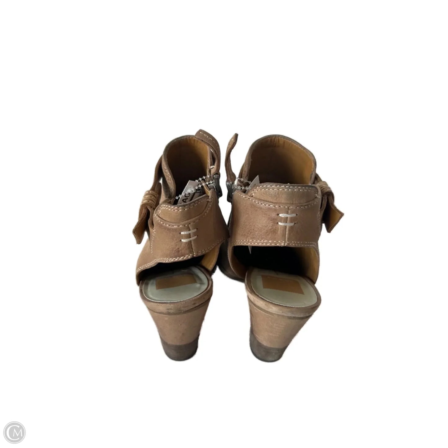 Boots Ankle Heels By Dolce Vita In Brown, Size: 8.5