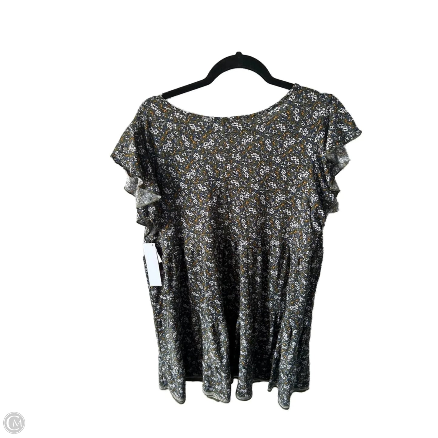 Dress Casual Short By Max Studio In Green, Size: 2x