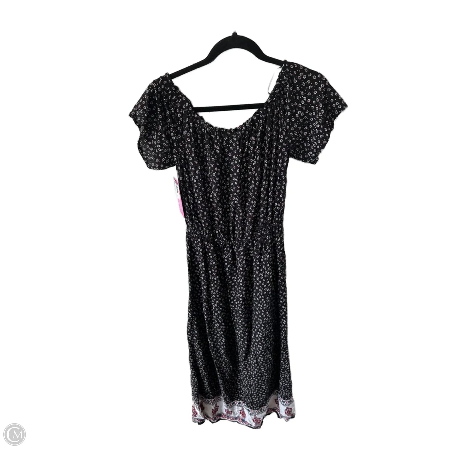 Dress Casual Maxi By Clothes Mentor In Black & Red, Size: M