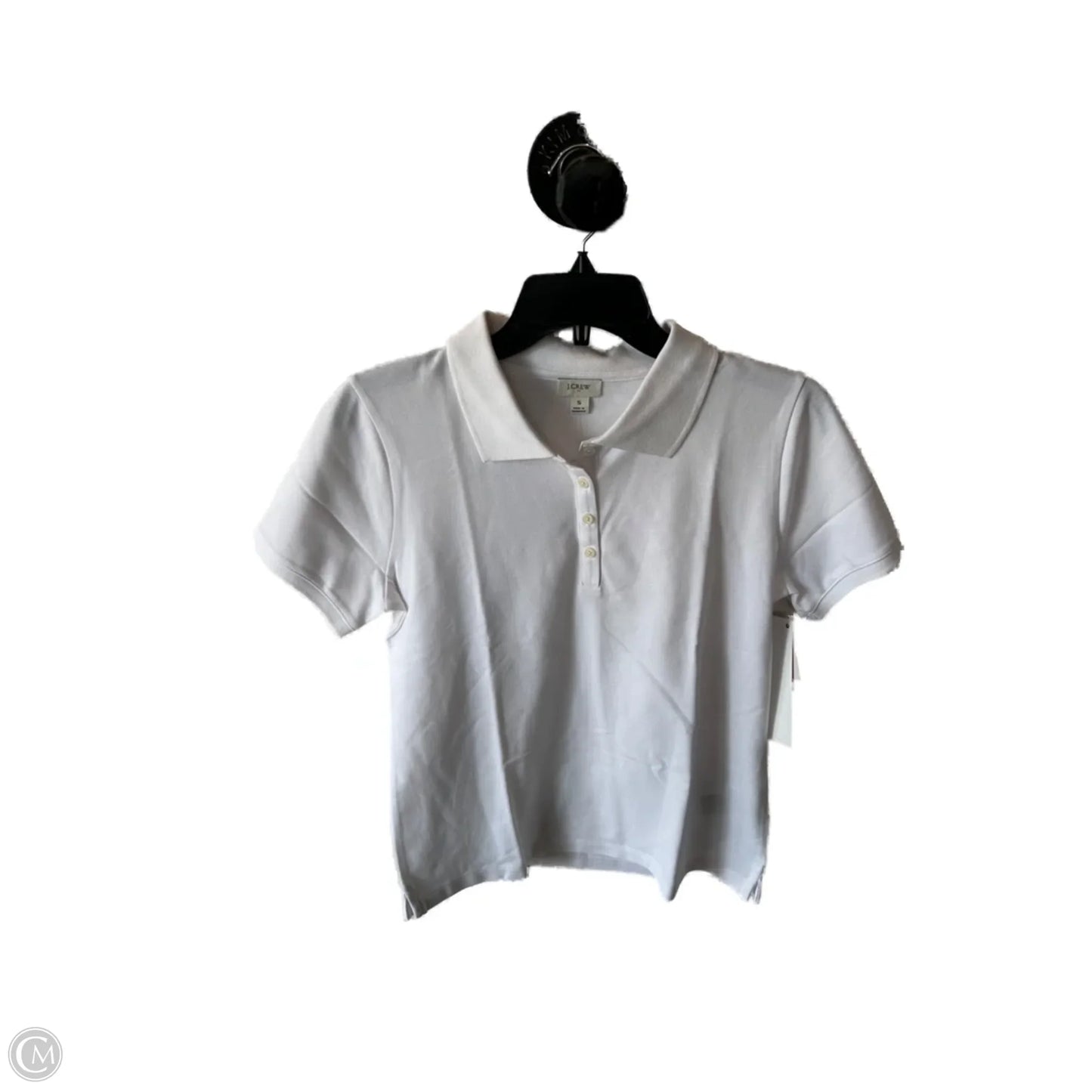Top Short Sleeve By J. Crew In White, Size: S