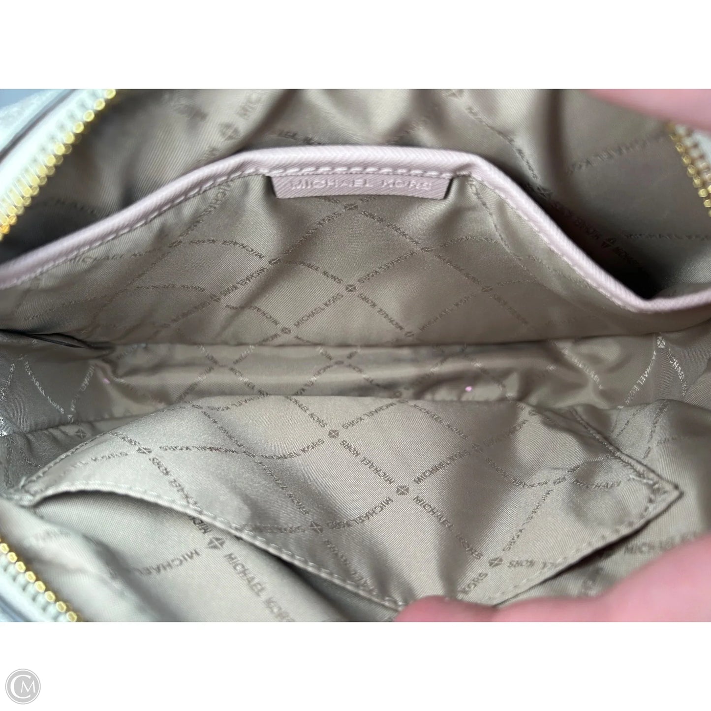 Crossbody Designer By Michael Kors, Size: Medium