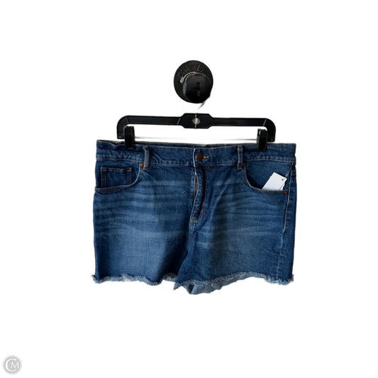 Shorts By Loft In Blue Denim, Size: 12