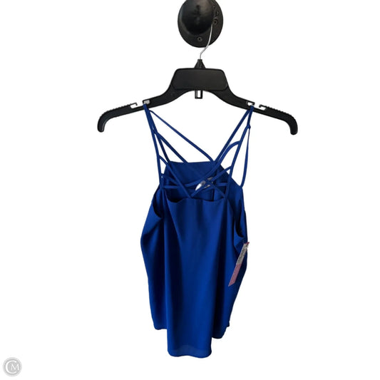 Top Sleeveless By Express In Blue, Size: Xs