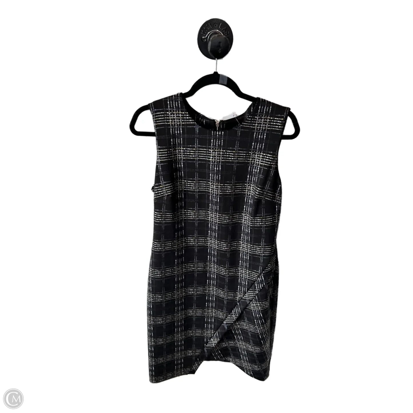 Dress Work By Tommy Hilfiger In Black & Grey, Size: L