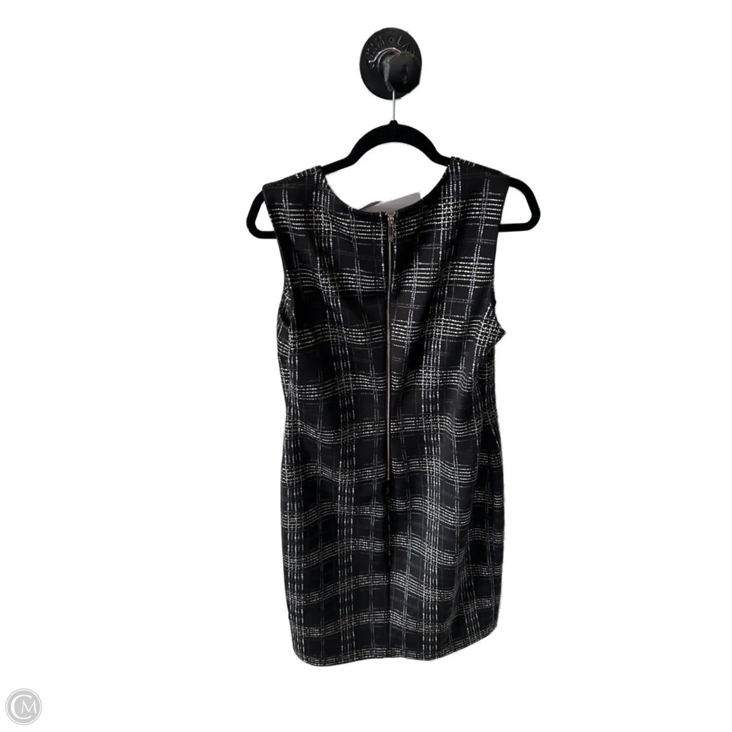 Dress Work By Tommy Hilfiger In Black & Grey, Size: L
