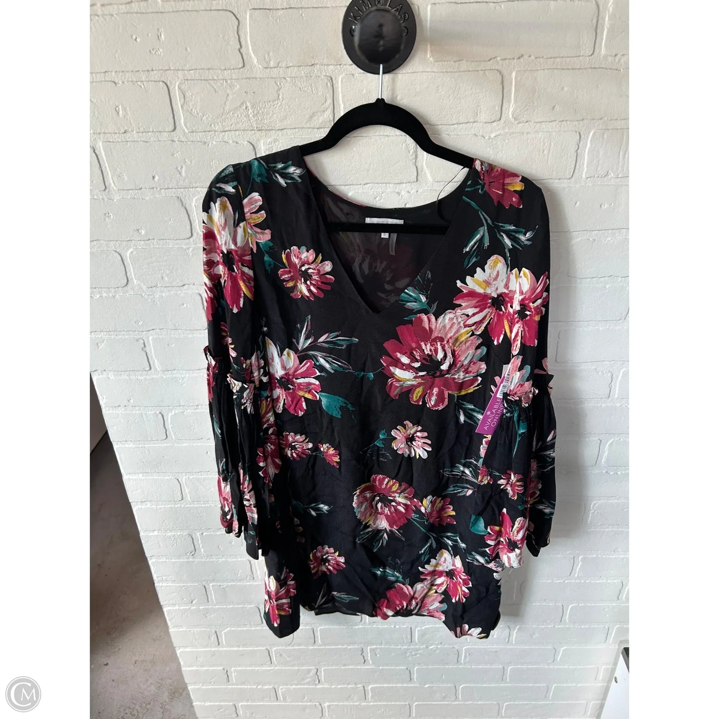 Dress Casual Short By 1.state In Black & Pink, Size: S