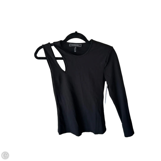 Top Long Sleeve By Bcbgmaxazria In Black, Size: Xs