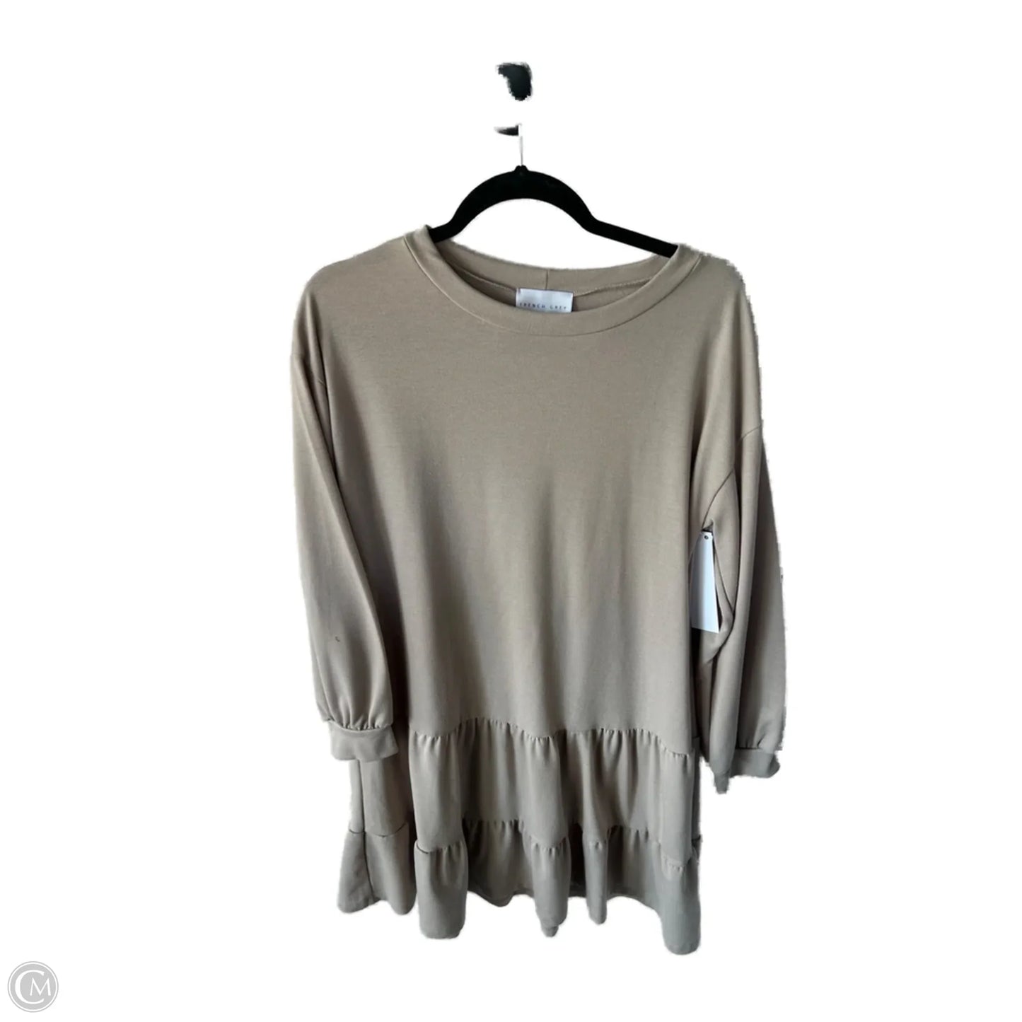 Dress Casual Short By Clothes Mentor In Tan, Size: L