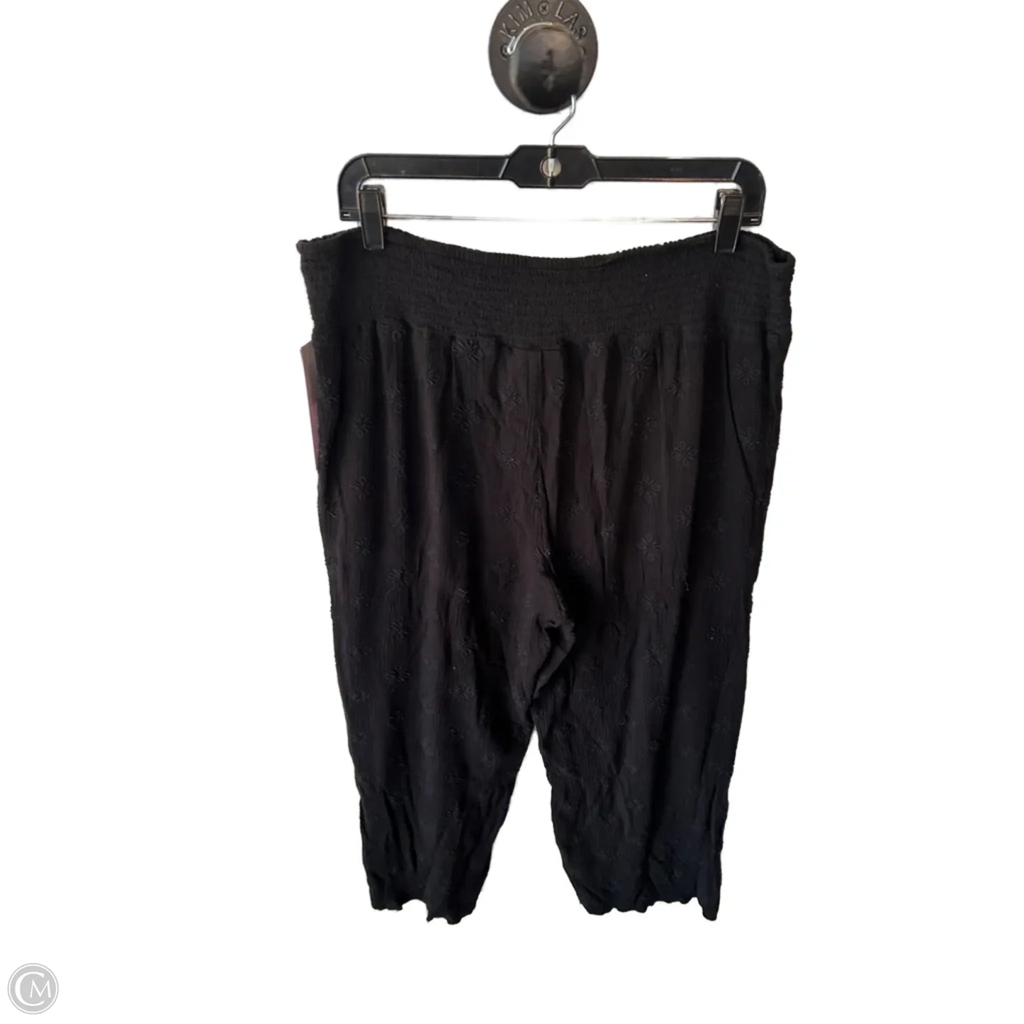 Pants Lounge By Chicos In Black, Size: 16