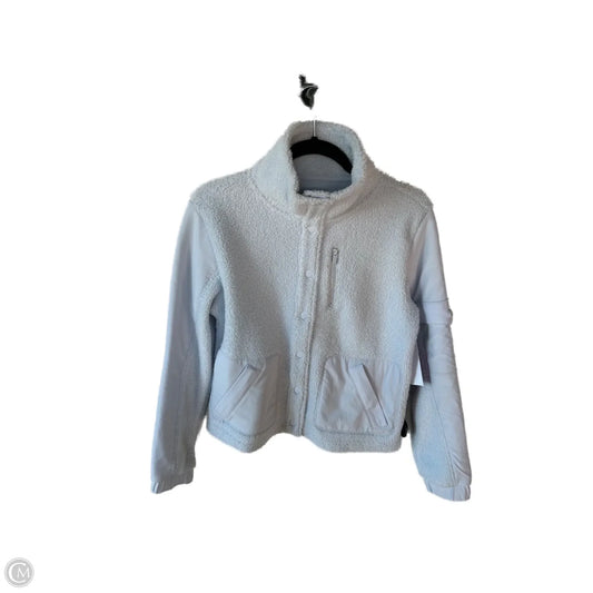 Jacket Faux Fur & Sherpa By Flx In Blue, Size: Xs
