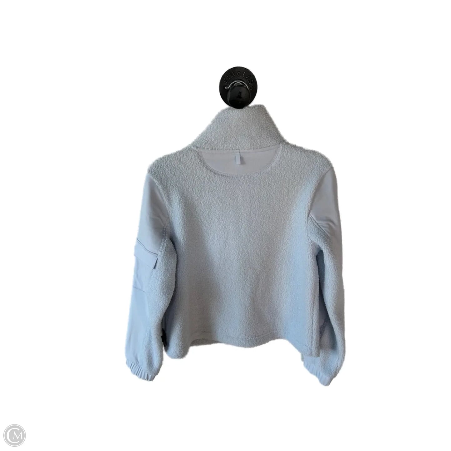 Jacket Faux Fur & Sherpa By Flx In Blue, Size: Xs