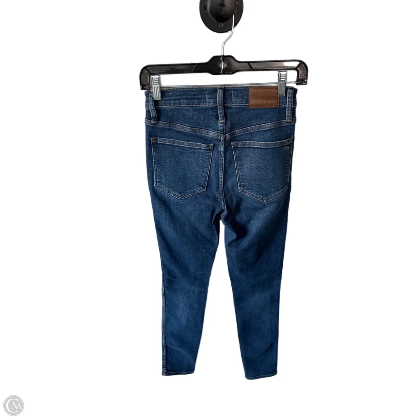 Jeans Skinny By Madewell In Blue Denim, Size: 0