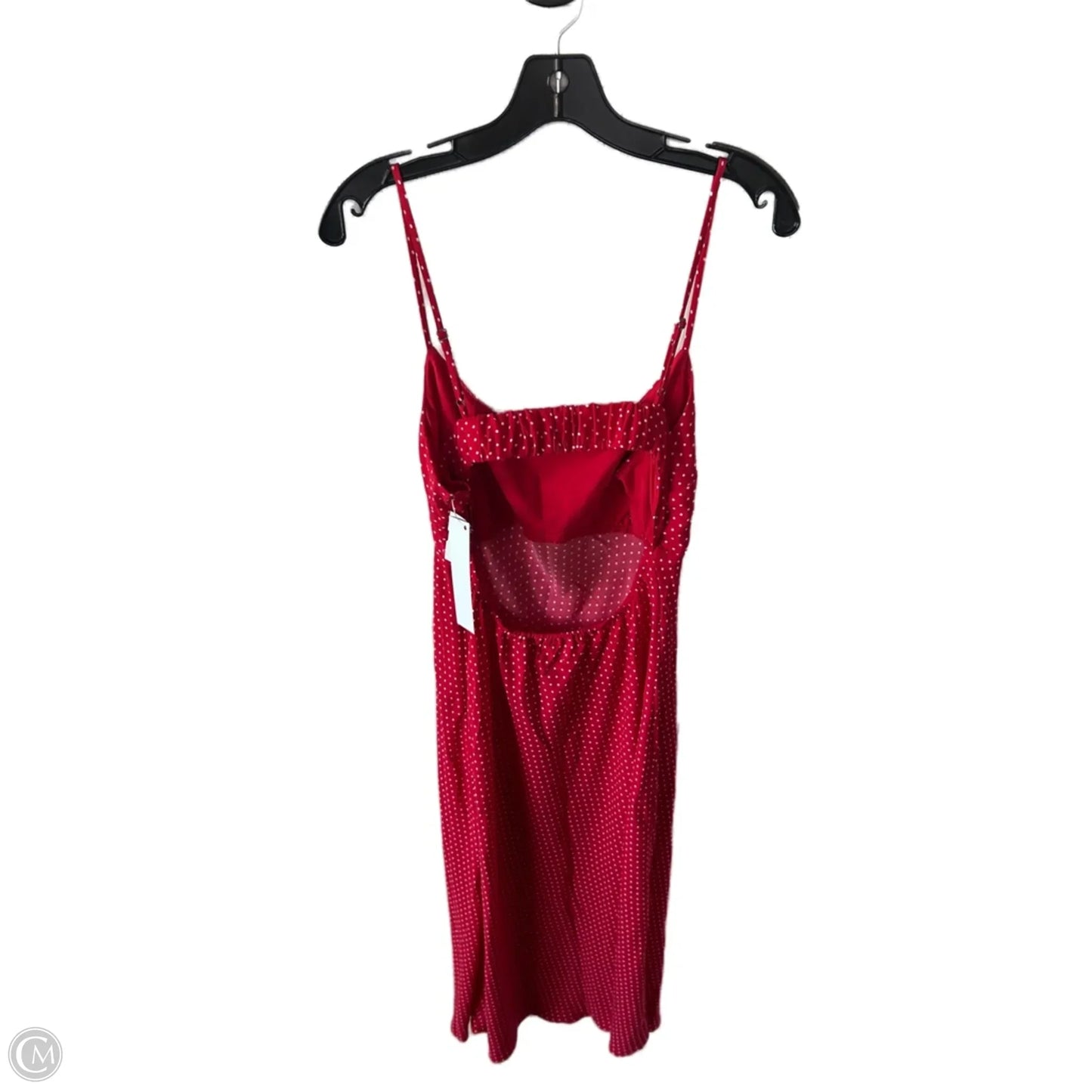 Dress Casual Maxi By Hollister In Red & White, Size: Xl