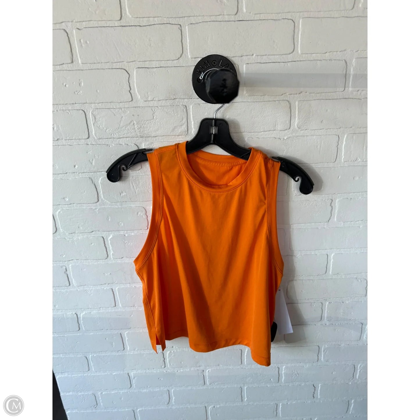 Athletic Tank Top By Lululemon In Orange, Size: S